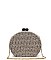 LUXURY COCO SEQUINED CLUTCH BAG WITH CHAIN JY-16985ML