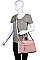 LUXURY HARRISON SUEDE SATCHEL BAG JY-16990ML