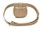 Turn-Lock Accent Crocodile Mini Fanny Pack