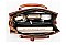 3 IN 1 Crocodile Pattern  Satchel Clutch Set & Wallet