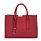 Croc Alligator Brief Satchel Bag