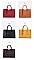 Croc Alligator Brief Satchel Bag