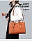 Croc Alligator Brief Satchel Bag