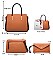 3 IN 1 TOTE CROSSBODY BAG & CLUTCH SET