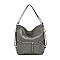 2 IN 1 Stylish Smooth Convertible Shoulder Backpack