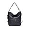 2 IN 1 Stylish Smooth Convertible Shoulder Backpack