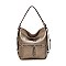 2 IN 1 Stylish Smooth Convertible Shoulder Backpack