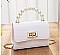 CROC PATTERN MINI CROSS BODY SHOULDER BAG