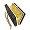 UNIQUE NO LIMIT RHINESTONE CROSS BODY BAG