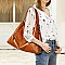 SOFT GLOSSY FASHION Quality HOBO BAG