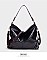 SOFT GLOSSY FASHION HOBO BAG