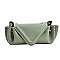 Soft Touch Cross Body Shoulder Bag