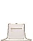 LUXURY ANASTASIA FAUX LEATHER CROSSBODY BAG JY-17368ML