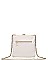 LUXURY ANASTASIA FAUX LEATHER CROSSBODY BAG JY-17368ML