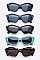 Pack of 12 Bulky Retro Geometric Sunglasses