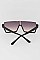 Pack of 12 Chic Shield Square Sunglasses