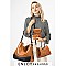 4 IN 1 STYLISH SMOOTH HOBO CROSSBODY CLUTCH WALLET SET