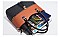 4 In 1 Stylish Two Tone Tote Bag & Clutch Set