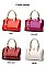 STYLISH CLASSIC CHAIN HANDLE DOME SATCHEL