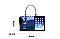 STYLISH CLASSIC CHAIN HANDLE DOME SATCHEL