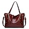 CLASSIC SMOOTH LEATHER TOTE BAG