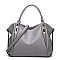 STYLISH SMOOTH LEATHER LONG STRAP CHIC SATCHEL