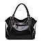 STYLISH SMOOTH LEATHER LONG STRAP CHIC SATCHEL