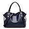 STYLISH SMOOTH LEATHER LONG STRAP CHIC SATCHEL