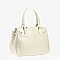 2 Tone Color Block Medium Tote SET WITH WALLET