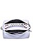 LUXURY PETRA FAUX LEATHER SATCHEL BAG WITH LONG STRAP JY-17568ML