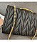 Quilted - Chevron Chain Shoulder Bag