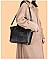 3 IN 1 CROCODILE PATTERN SATCHEL SET