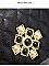Quilted Pearl Accent Chained Shoulder Bag