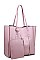 LUXURY CHLOE FAUX LEATHER TOTE WITH COIN PURSE JY-17663ML