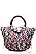 ELEGANT LIBERTY NATURAL WOVEN TOTE BAG JY17708