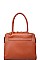 LUXURY JULIETTE FAUX LEATHER SATCHEL BAG JY-17727ML