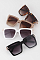 Pack of 12 Greek Key Square Sunglasses