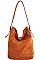 LUXURY DAKOTA GENUINE LEATHER HOBO BAG JY-17747-ML