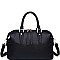 LUXURIOUS VEGAN LEATHER EMMERSON LONG STRAP SATCHEL BAG JY17798