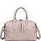 LUXURIOUS VEGAN LEATHER EMMERSON LONG STRAP SATCHEL BAG JY17798