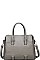 LUXURY VERONA FAUX LEATHER SATCHEL WITH LONG STRAP JY-18019ML