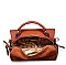 FASHIONABLE HUDSON SATCHEL BAG WITH LONG STRAP JY-18023ML