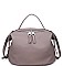 TRENDY NICOLE SATCHEL BAG WITH LONG STRAP JY-18043ML