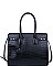 LUXURY SPEARS CROC VEGAN SATCHEL JY-18048