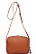 LUXURY HEATH SMOOTH VEGAN CROSSBODY BAG JY-18058