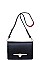 LUXURY HERMIONE SMOOTH VEGAN CROSSBODY BAG JY-18116