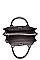 CLASSIC ROCKEFELLER SATCHEL BAG WITH LONG STRAP JY-18121ML