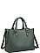 CLASSY RUTH SATCHEL BAG WITH LONG STRAP JY-18163