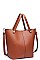 STYLISH LUXURY CAROLINA TOTE BAG WITH COIN PURSE JY-18191