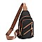 Sling Shoulder Backpack -Multi-Compartment